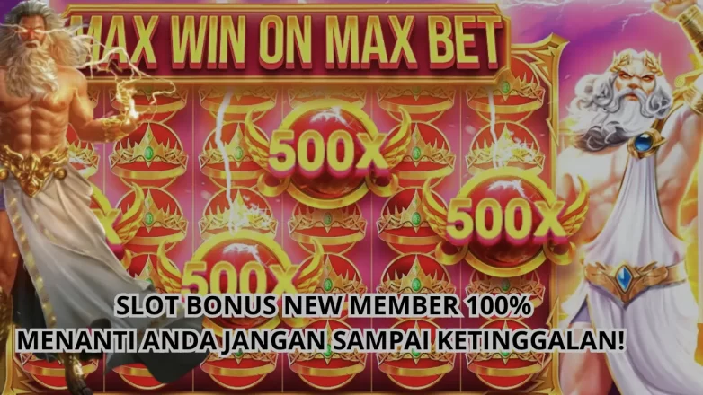 slot bonus new member
